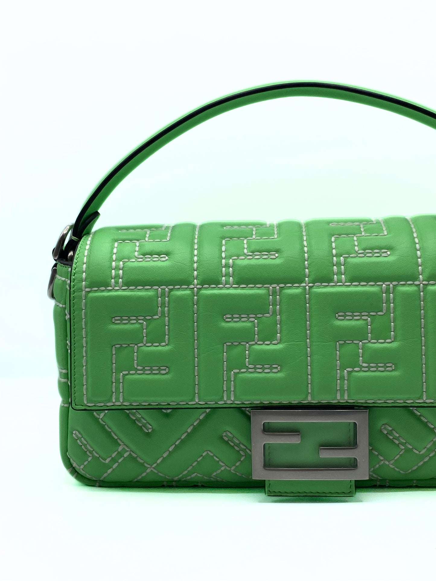 FENDI | Baguette Lime Green