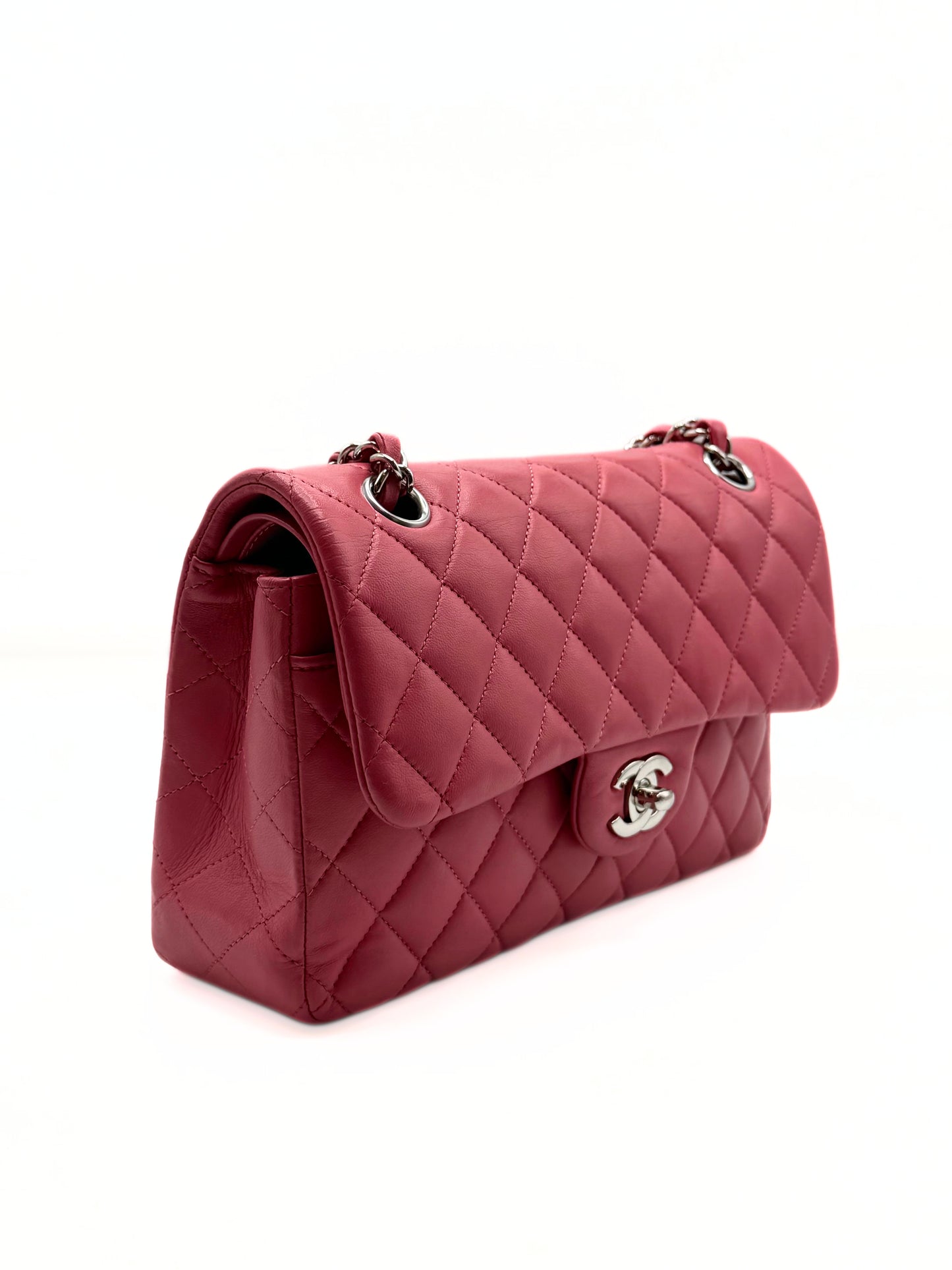 CHANEL | Classic Small Double Flap Raspberry Pink