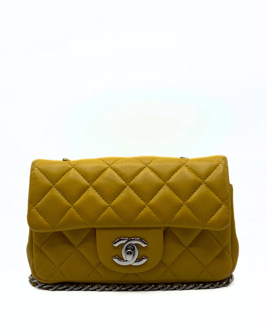 CHANEL | Mini Rectangular Senape