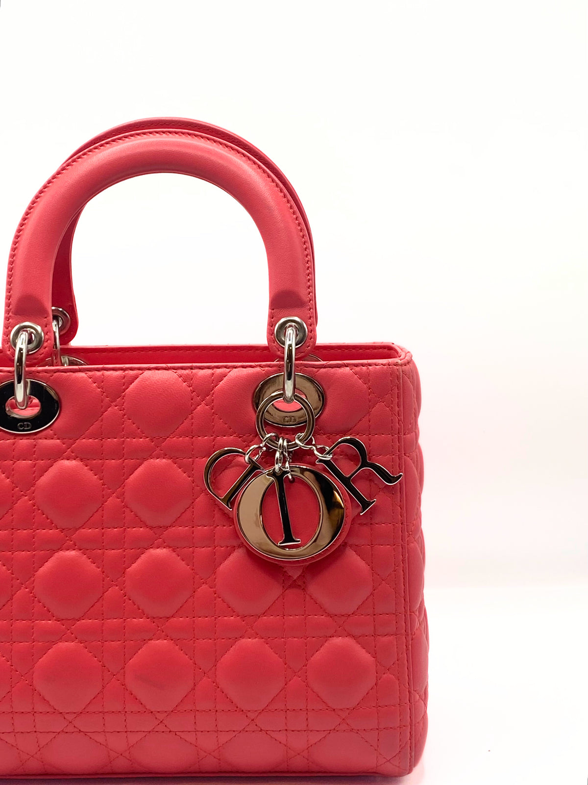 DIOR | Lady Medium Pink Cannage