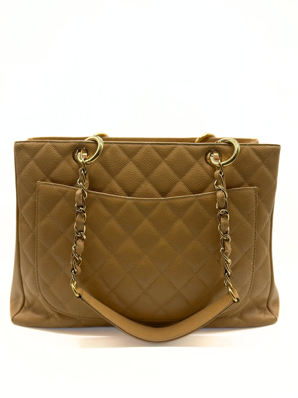 CHANEL | Grand Shopping Tote Bag Senape Vintage