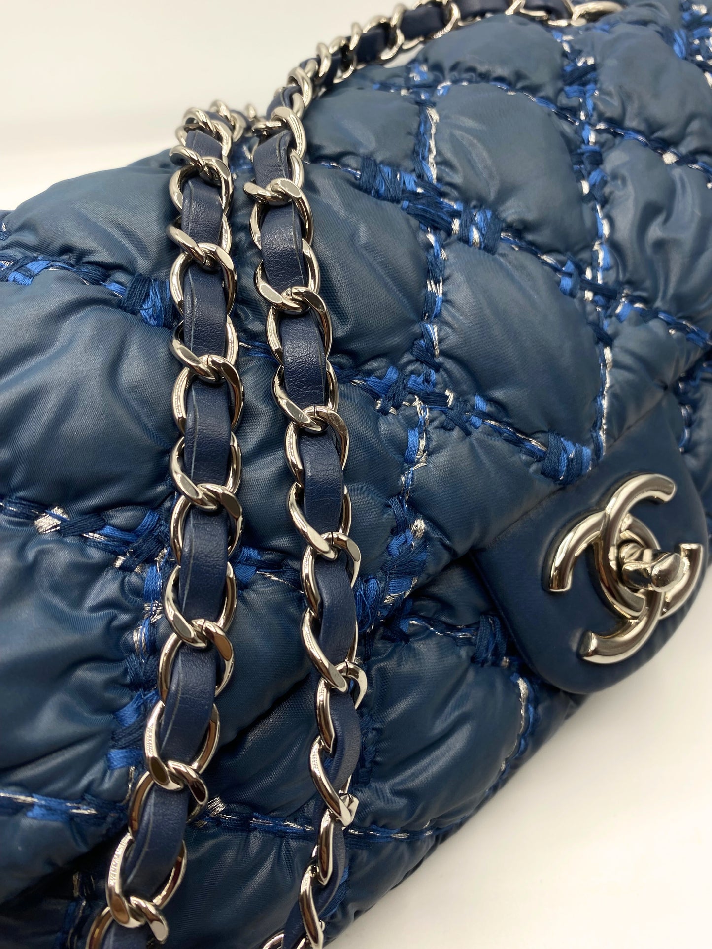 CHANEL | Bubble Tweed Flap Bag